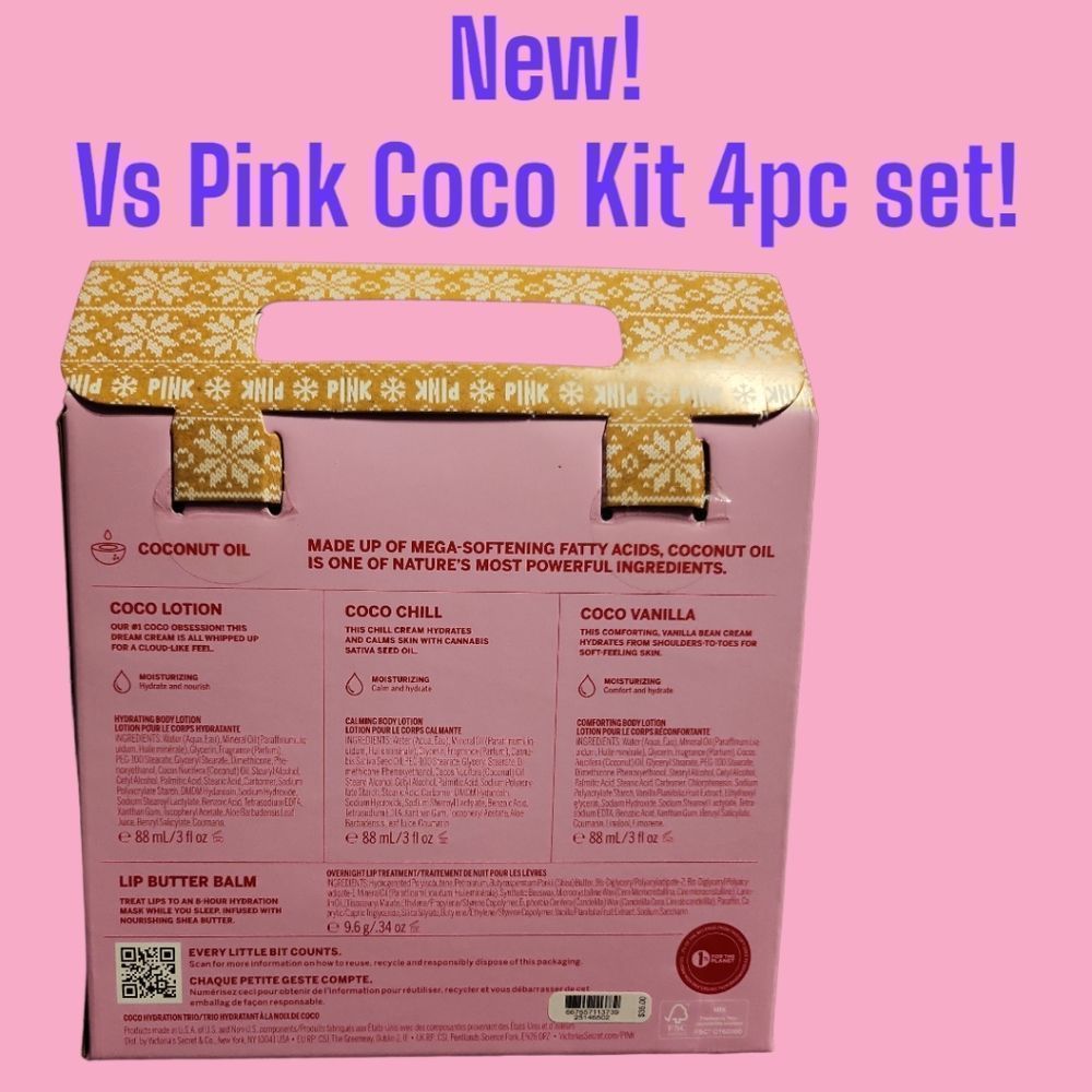 🆕️🆚️Pink Coco Kit 4pc Set! - Picture 3 of 4